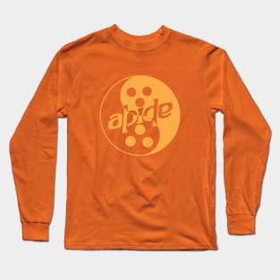 Abide Ambigram Logo Long Sleeve T-Shirt